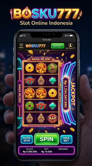 Antarmuka pengguna bosku777 yang intuitif dan menarik.